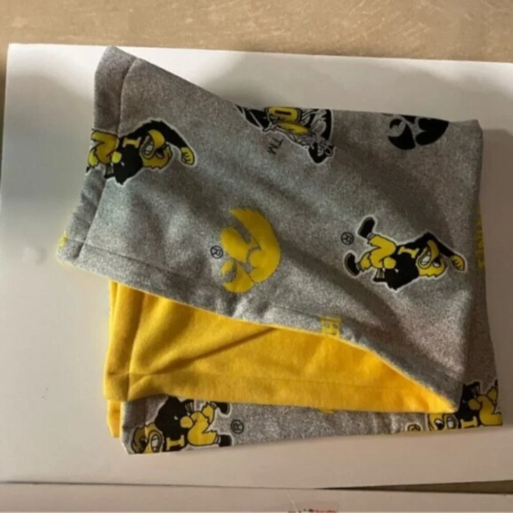 Iowa Hawkeyes Diaper Bag, Receiving Blanket and Burp Cloth